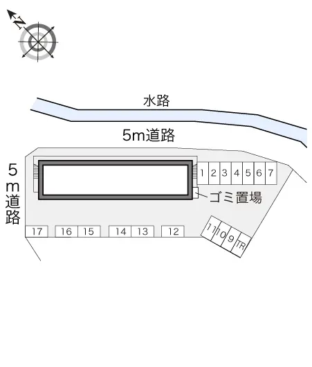 ★手数料０円★沼津市西熊堂　月極駐車場（LP）